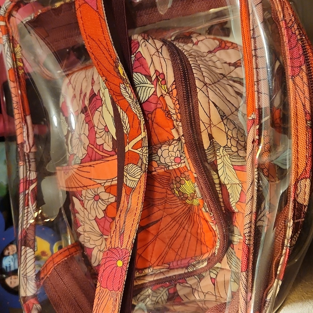 Vera bradley cosmetic floral case